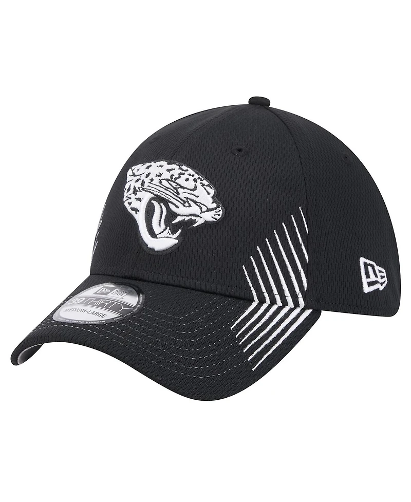 New Era Men's Black Jacksonville Jaguars Active 39thirty Flex Hat