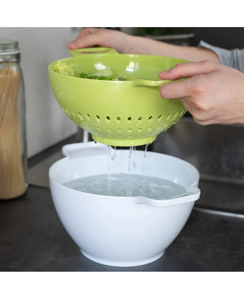 Trebonn Duo 2Pc. Large Rinse Serve Set