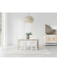 Closeout! Catriona 5pc Dining Set (Rectangular Dining Table & 4 Wood Side Chairs)