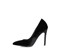 Janessa Velvet Stiletto Heel Pumps Women