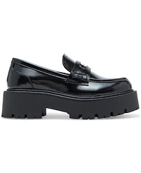 Madden Girl Calistaa Platform Lug Sole Penny Loafers