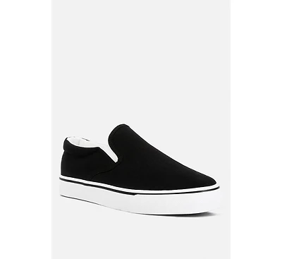 London Rag Laszlo Canvas Slip On Sneakers