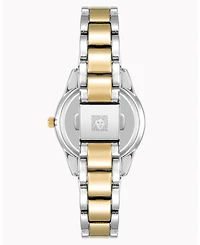 Anne Klein Women's Quartz Two-Tone Alloy Link Bracelet Watch, 30mm