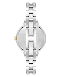 Anne Klein Women's Quartz Two-Tone Alloy Open Bangle Watch, 29mm