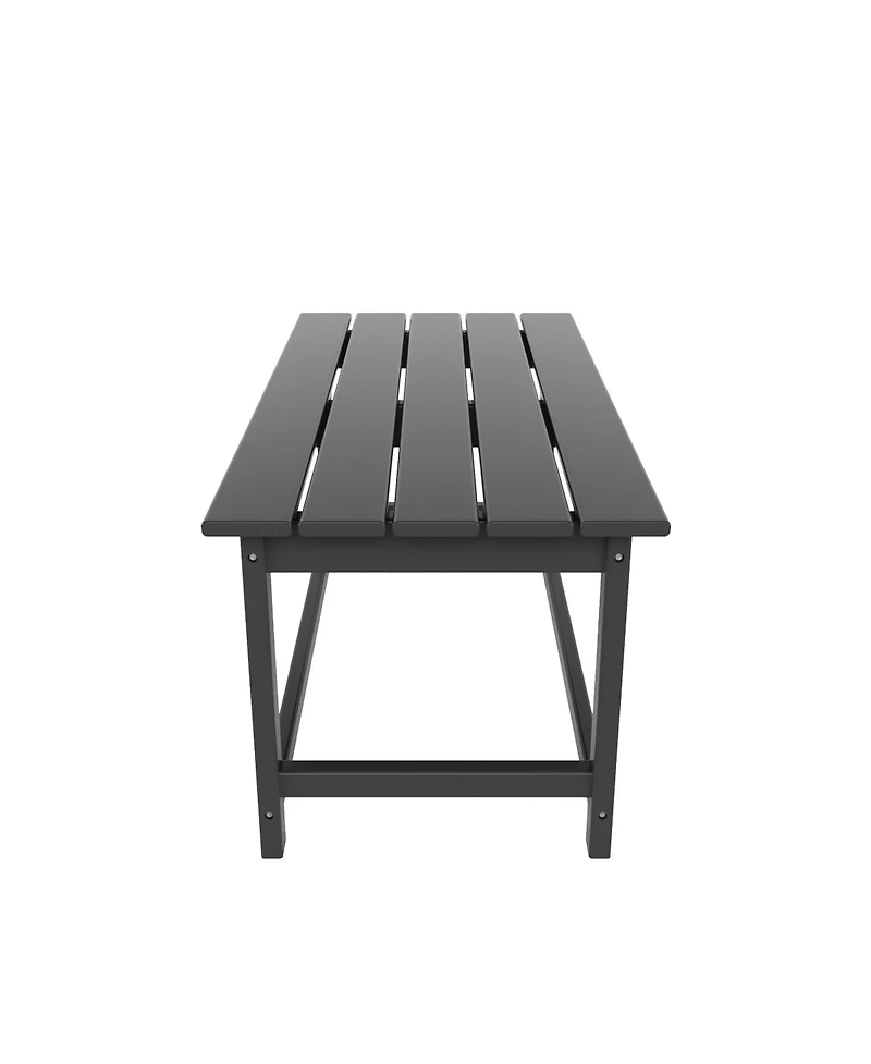 WestinTrends Outdoor Patio Classic Adirondack Coffee Table
