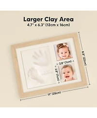 Solo Baby Hand and Footprint Kit, Keepsake Picture Frames, Handprint Newborn Girl, Boy Gifts