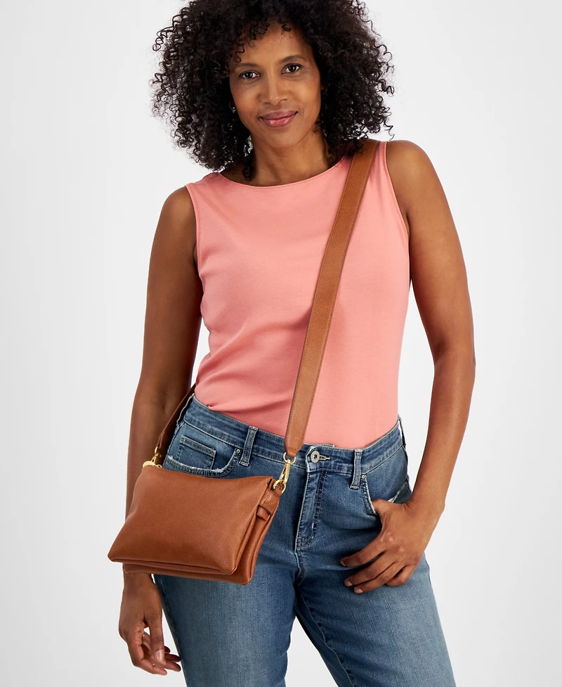 Style & Co Double Compartment Crossbody