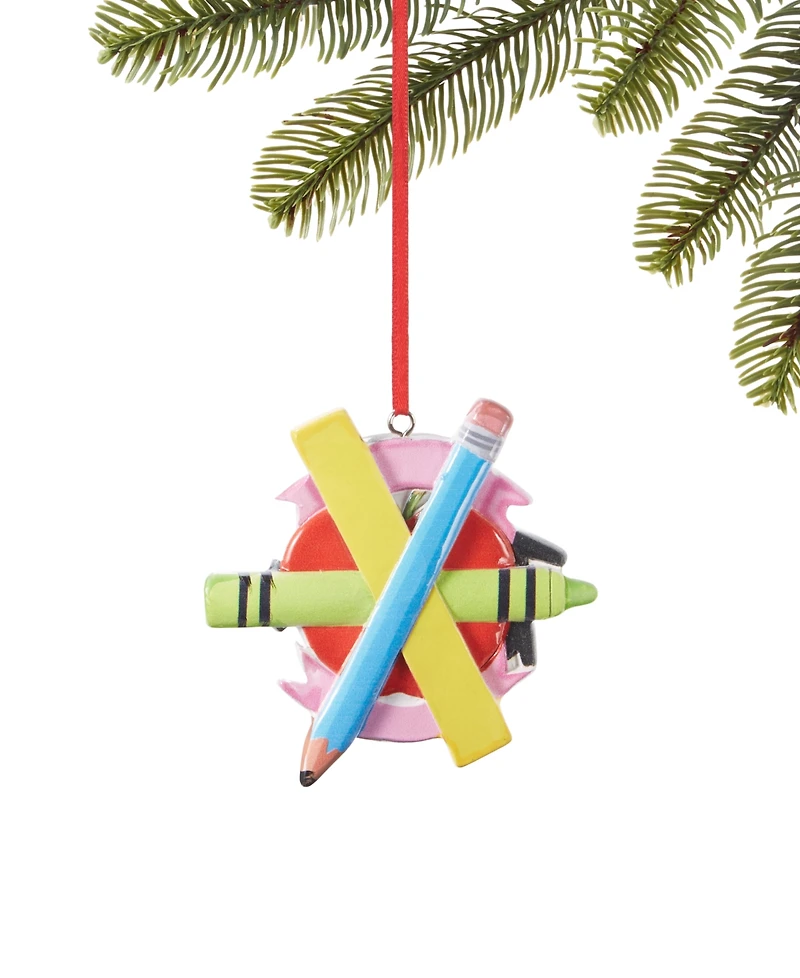 Holiday Lane All About You Best Teacher Ornament, Exclusively at Macy's