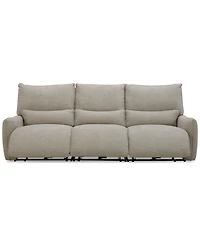 Olper 3-Pc. Fabric Zero Wall Sectional Power Motion Sofa, Created for Macy's