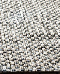 Safavieh Courtyard CY8521 Gray and Navy 5'3" x 7'7" Outdoor Area Rug