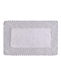 Laura Ashley Ruffled Cotton Bath Rug, 20" x 34"