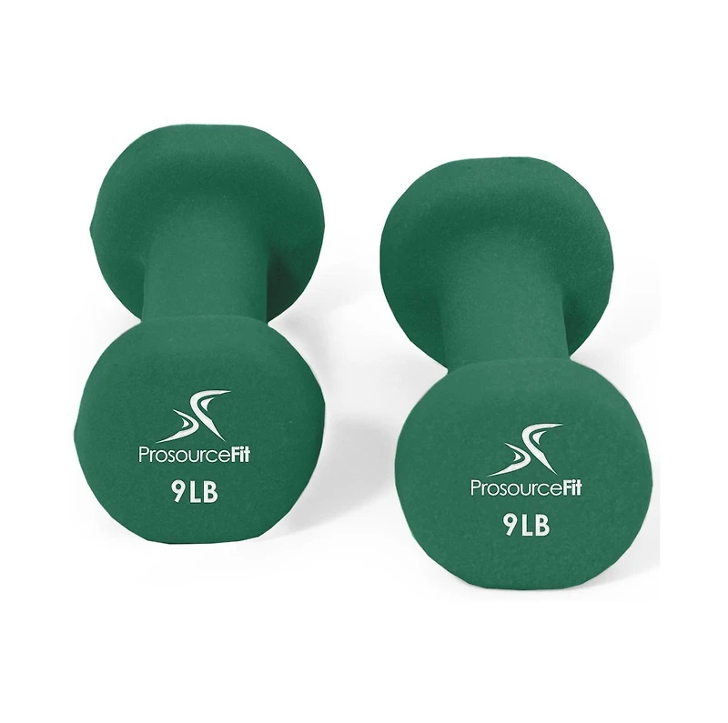 Neoprene Dumbbells, 9lbs, Set of 2