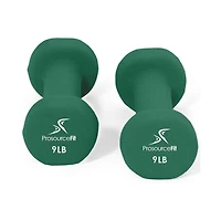 Neoprene Dumbbells, 9lbs, Set of 2