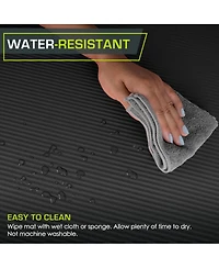 ProsourceFit Extra Thick Yoga and Pilates Mat with Sling