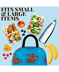 Insulated Tote Lunch Bag With Soft Padded Handles