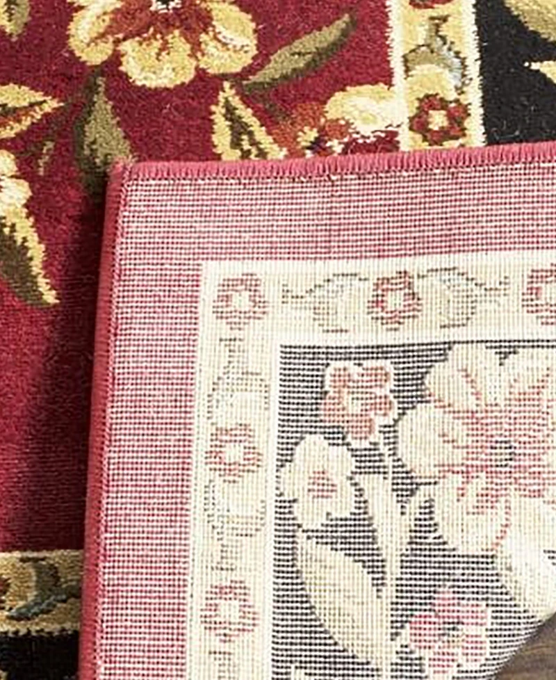 Safavieh Lyndhurst LNH557 Red and Black 8' x 11' Area Rug