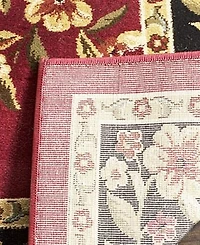 Safavieh Lyndhurst LNH557 Red and Black 8' x 11' Area Rug