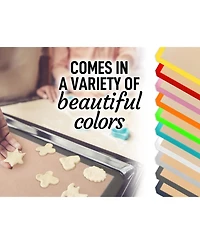 (2 Pack) Silicone Baking Mat Sheet Set - Reusable Nonstick