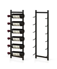 Slickblue Rust proof Wall Mounted Wine Rack Wine Bottles