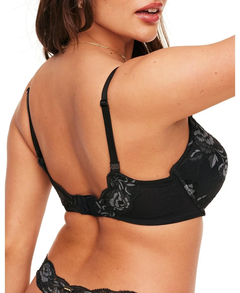 Adore Me Women's Jaya Push Up Plunge Bra