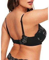 Adore Me Women's Jaya Push Up Plunge Bra
