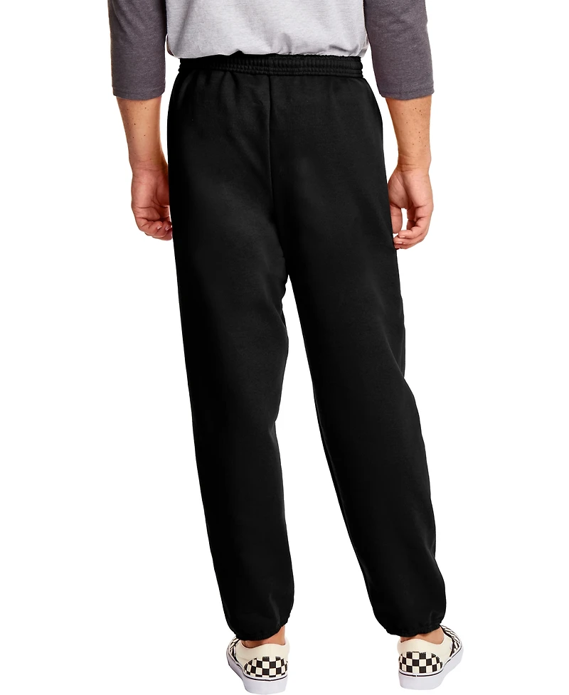 Hanes EcoSmart Men's 32" Fleece Sweatpants, 2-Pack