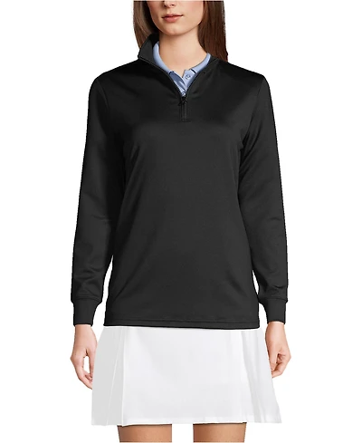 Lands' End Women's Active Performance Quarter Zip Pullover