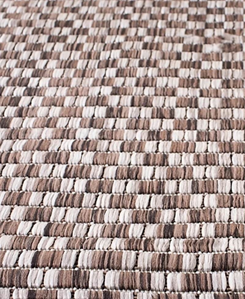 Safavieh Courtyard CY8653 Light Brown and Light Gray 8' x 11' Sisal Weave Outdoor Area Rug
