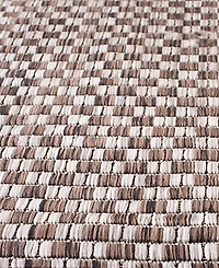 Safavieh Courtyard CY8653 Light Brown and Light Gray 8' x 11' Sisal Weave Outdoor Area Rug