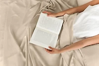 Cgk Unlimited Cotton Sheet Set 18" - 24" Inch Extra Deep Pocket Queen