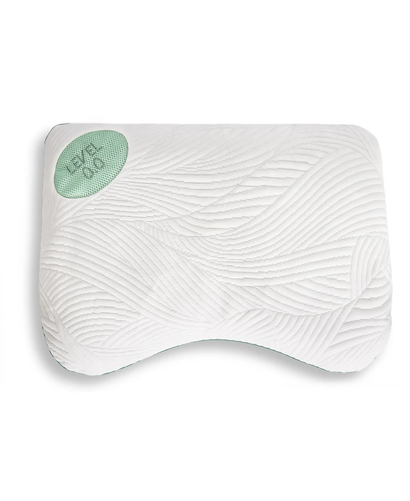 Bedgear Level Cuddle Curve Performance Pillow 0.0, Standard/Queen