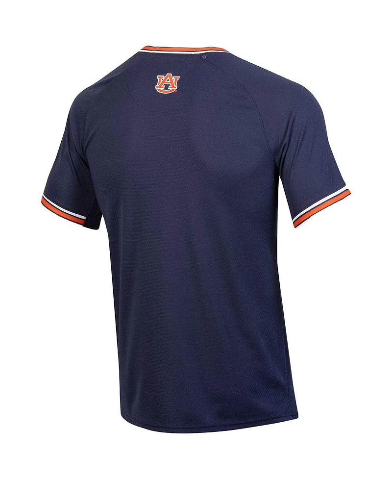 Under Armour Men's Auburn Tigers Softball V-Neck Jersey