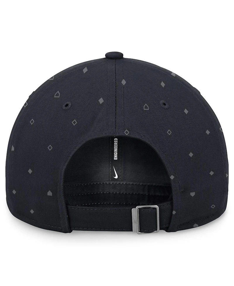 Nike Men's Navy Boston Red Sox Primetime Print Club Adjustable Hat