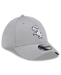 New Era Men's Gray Chicago White Sox Active Pivot 39Thirty Flex Hat
