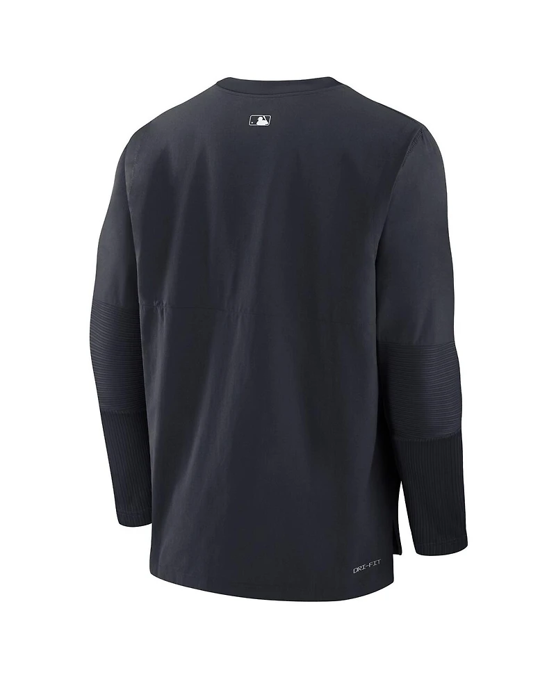 Nike Men's Navy Washington Nationals Authentic Collection Player Performance Pullover Sweatshirt