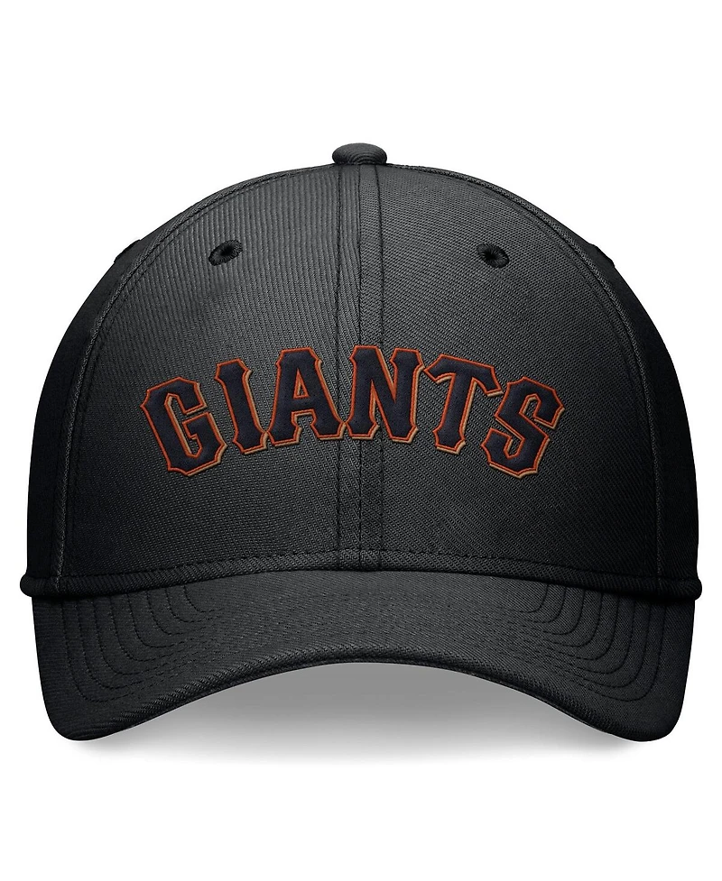 Nike Men's Black San Francisco Giants Evergreen Performance Flex Hat
