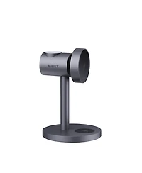 Aukey Lc-MC311 MagFusion 3-in-1 15W Qi2 & MfW Certified Magnetic Fast Wireless Charging Station 1.5ft Usb C-c Cable Included