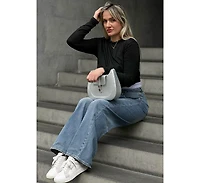 Endler Womens Color Block Leather Sneakers