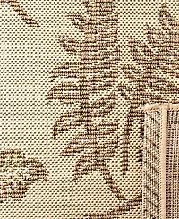 Safavieh Courtyard CY0772 Natural and Brown 8' x 11' Outdoor Area Rug