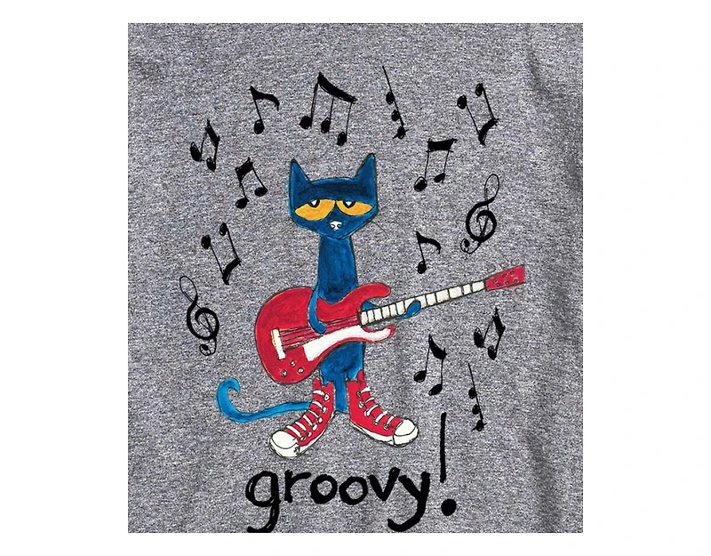Hybrid Apparel Pete the Cat Groovy Mens Short Sleeve Tee