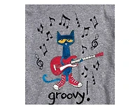 Hybrid Apparel Pete the Cat Groovy Mens Short Sleeve Tee