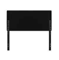 Merrick Lane Coppola Full Headboard With Tufted Upholstery And Powder Coated Metal Frame