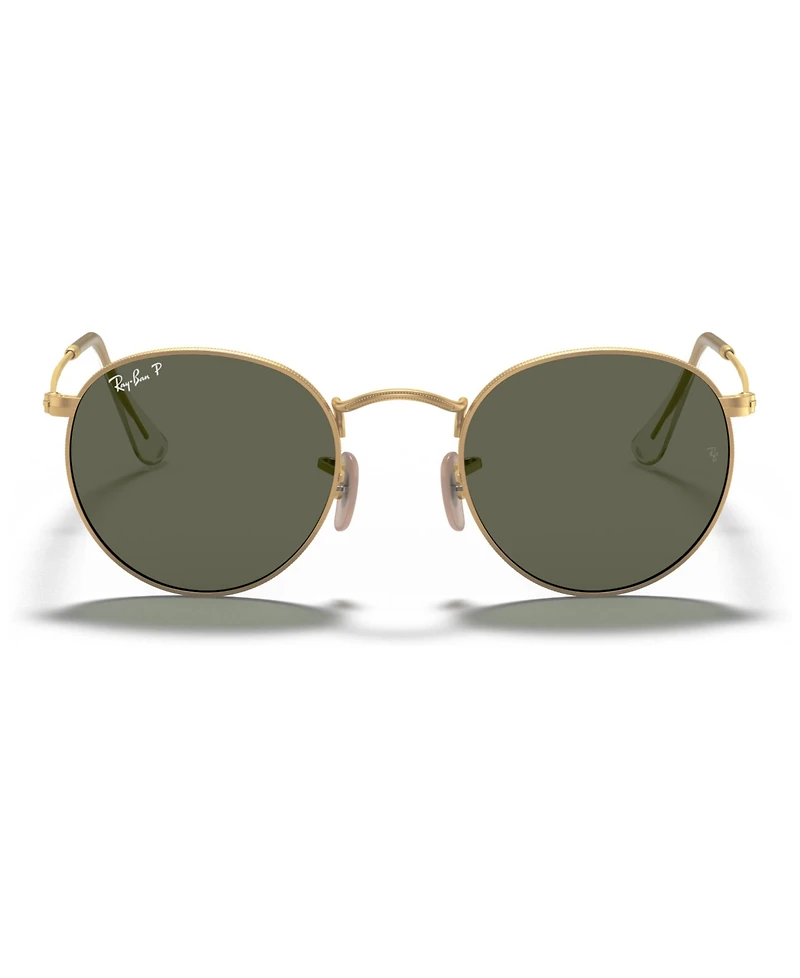 Ray-Ban Polarized Sunglasses , RB3447 Round Metal