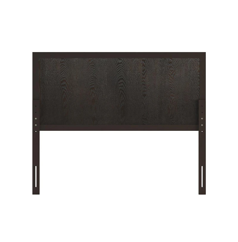 Merrick Lane Grady Full Raised Panel Wooden Adjustable Headboard Only