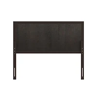 Merrick Lane Grady Full Raised Panel Wooden Adjustable Headboard Only