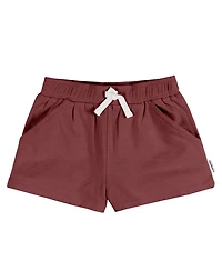 Gerber Toddler & Baby Girls Knit Shorts, 3-Pack
