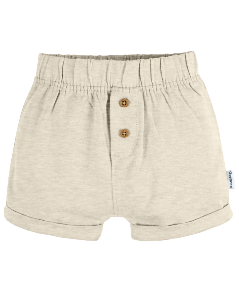 Gerber Baby Knit Short, 3-Pack
