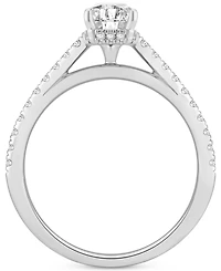 Gia Certified Diamond Emerald-Cut Engagement Ring (1-1/4 ct. t.w.) in 14k White Gold