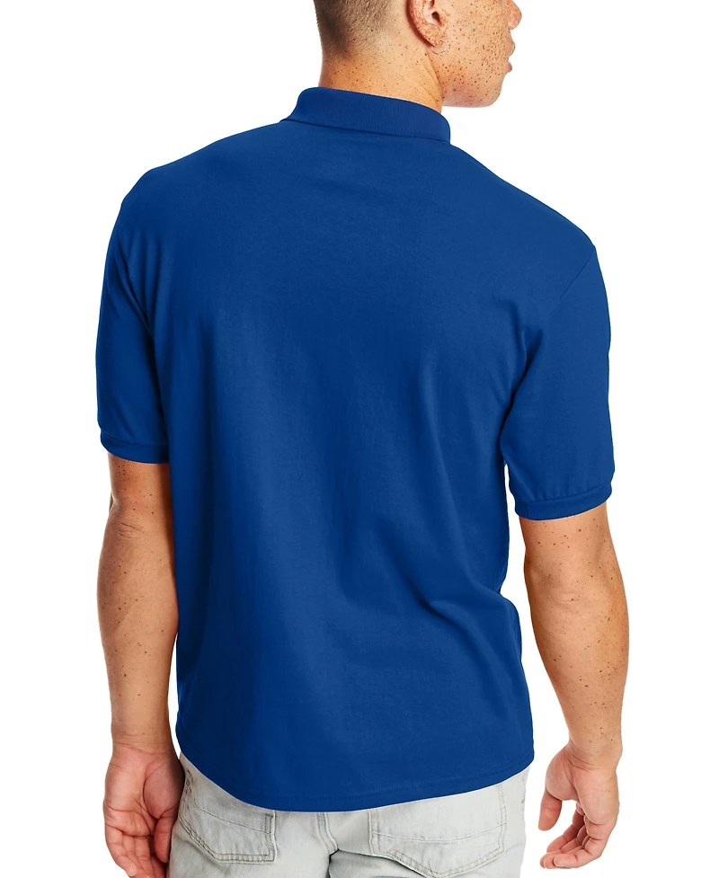 Hanes EcoSmart Men's Pocket Polo Shirt, 2-Pack