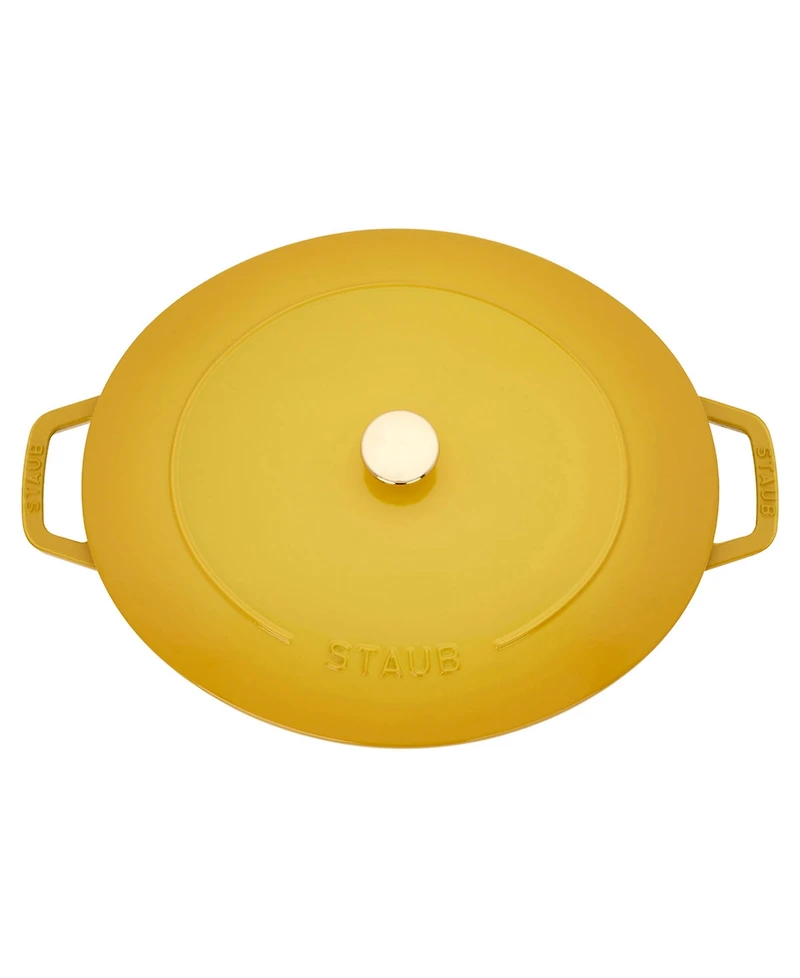 Staub Cast Iron 6.25qt Wide Oval Dutch Oven
